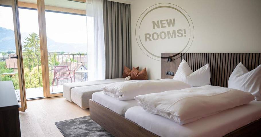 Hôtel pour 2 personnes, avec terrasse ainsi que jardin et vue