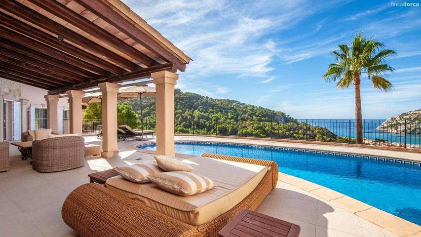 Villa pour 10 personnes, avec piscine et vue ainsi que jardin et sauna à Port d'Andratx - 4