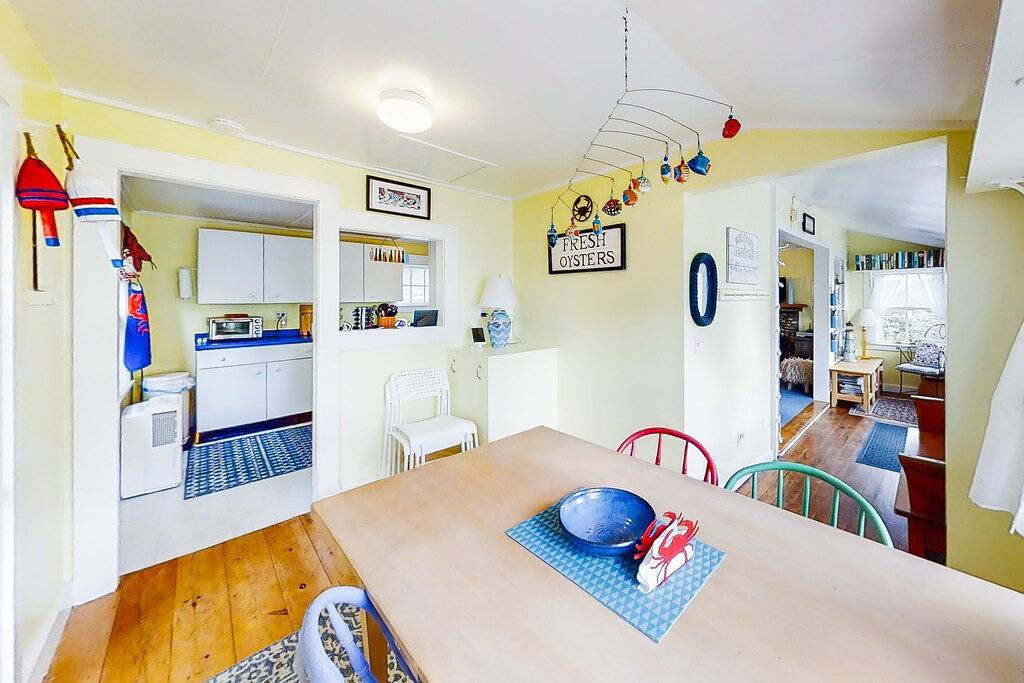 Dog-friendly Fisher Hill home with patio and wood stove - walk to the harbor in Boothbay Harbor, Lincoln County (Maine)