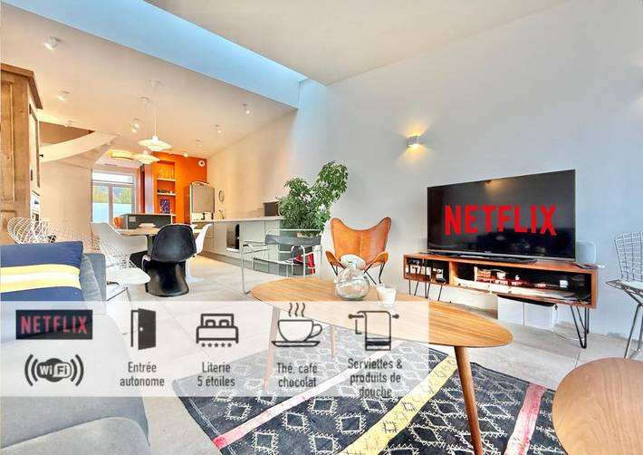 Location de vacances pour 4 personnes, avec vue dans Marquette-lez-Lille