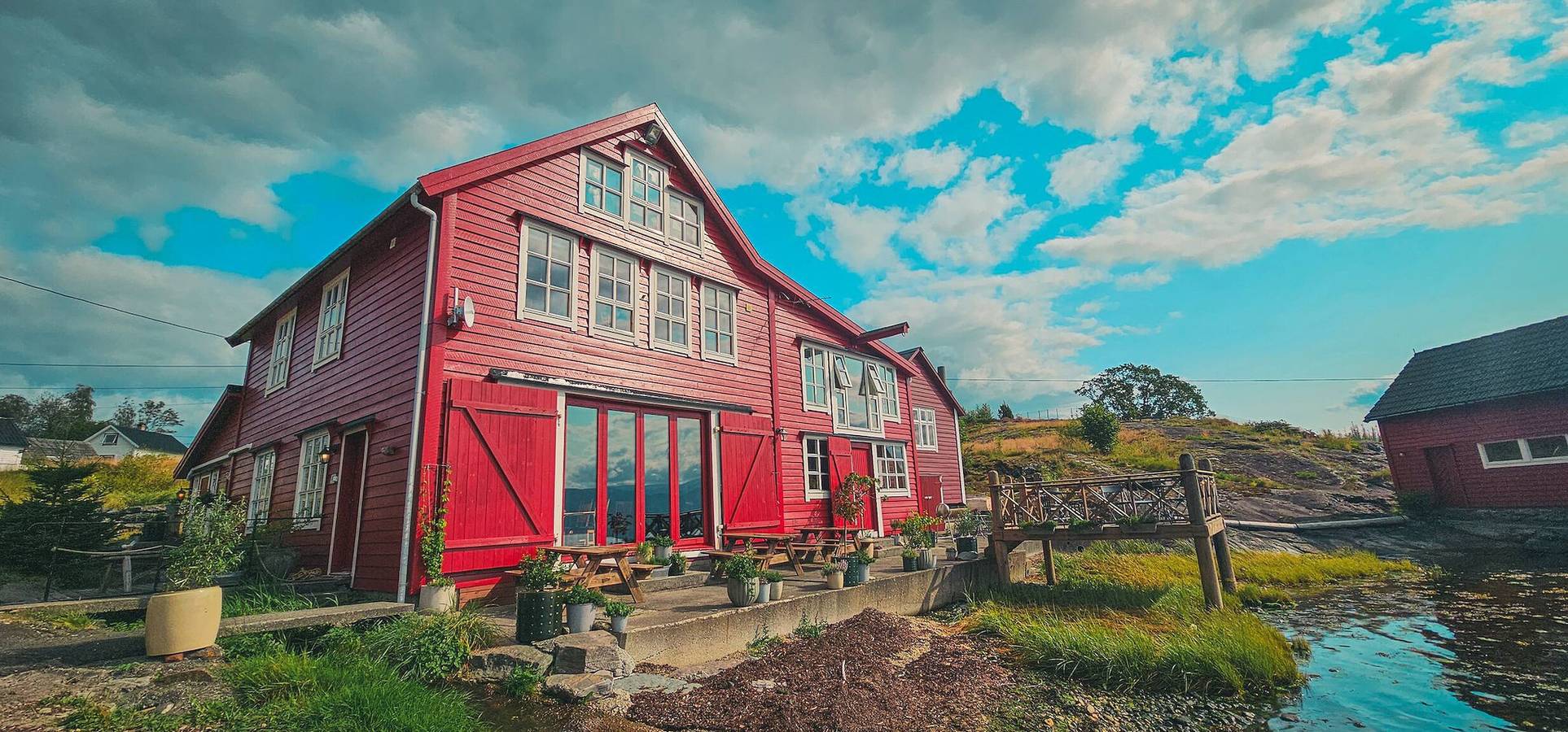 Fjordside Bootshaus Hardanger in Kvam herad
