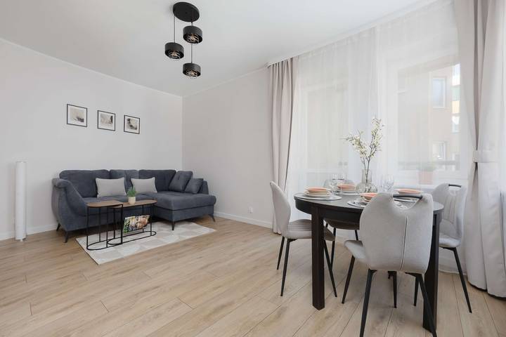 Apartament wakacyjny dla 4 osób, z Ogród w Mokotów