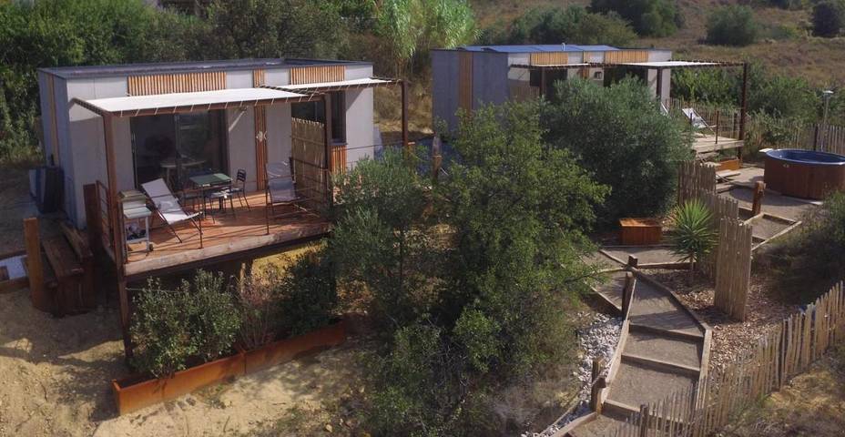 Location de vacances pour 2 personnes, avec vue et jardin à Campagnan - 2