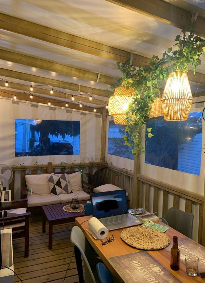 Mobil home pour 6 personnes, avec sauna ainsi que terrasse et jacuzzi à Saint-Denis-d'Oléron - 4