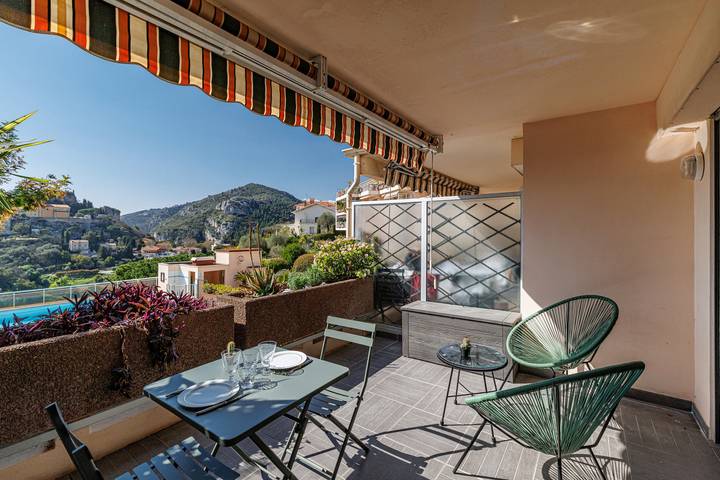 Gîte pour 2 personnes, avec terrasse à Èze - 3