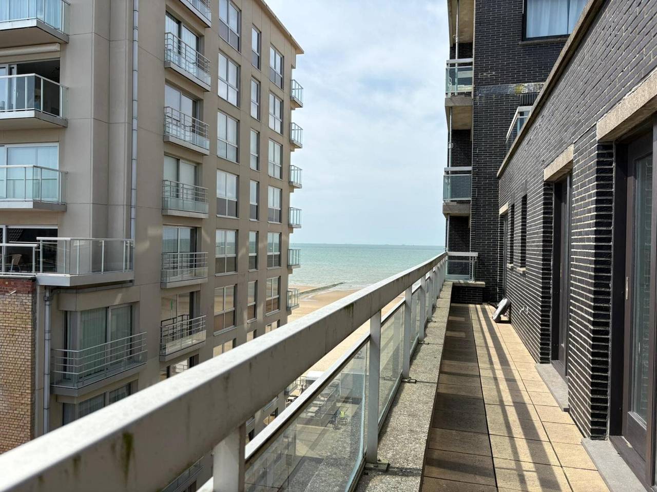 Ganze Wohnung, Stilvolles 3-Zimmer-Apartment mit Meerblick. in Middelkerke, Belgische Küste