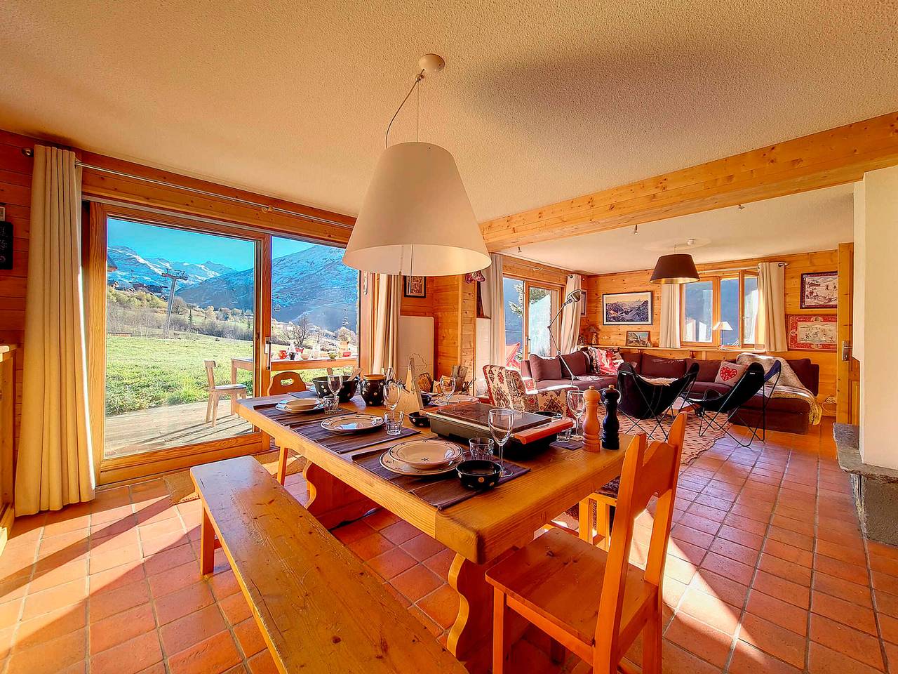 Chalet voor 10 personen met balkon in Les Menuires, Saint-Martin-de-Belleville
