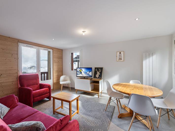 Ganze Wohnung, Duplex-Apartment für 4 in Courchevel mit herrlicher Aussicht und WIFI in Saint-Bon-Tarentaise, Courchevel