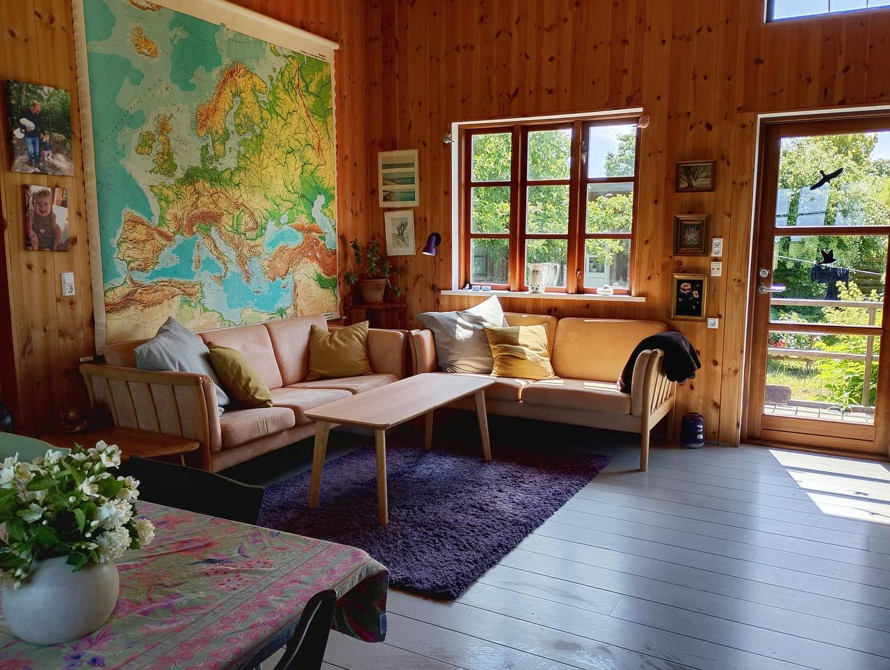 Ruhiges Ferienhaus mit Blick nah am Fjord in Kirke Hyllinge, Nordostseeland