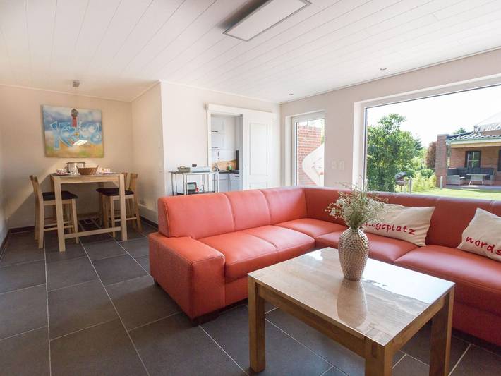 Ferienhaus für 4 Personen, mit Terrasse und Garten sowie Sauna in Norden