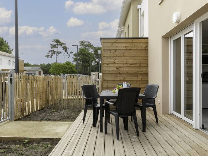 Ferienwohnung für 5 Personen, mit Terrasse in Mimizan