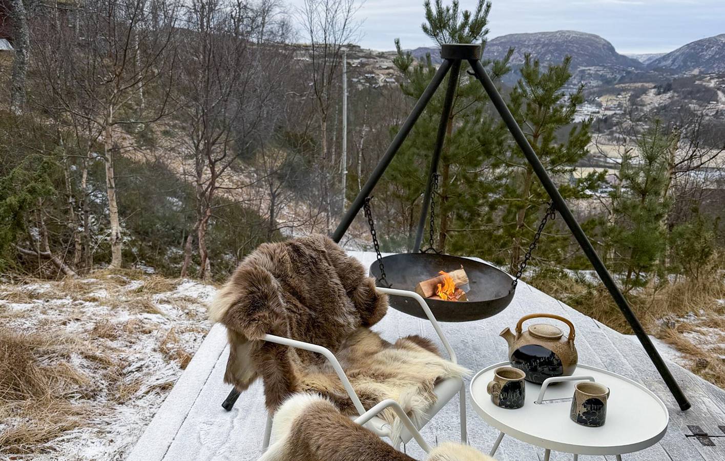 Ferienhaus für 8 Personen mit Terrasse in Sinnes, Sirdal