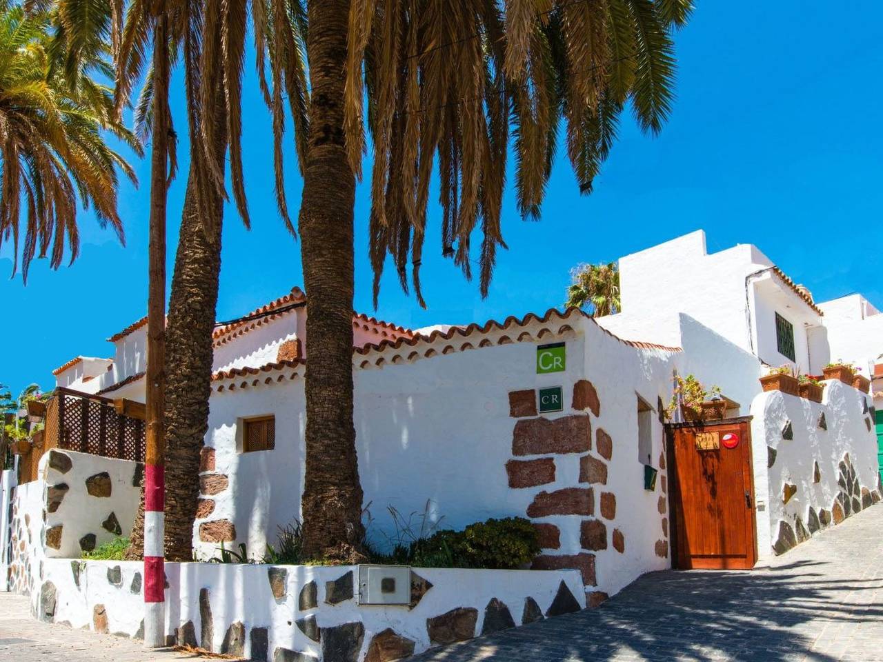 Die Schule von La Sorrueda in La Sorrueda, Santa Lucía de Tirajana