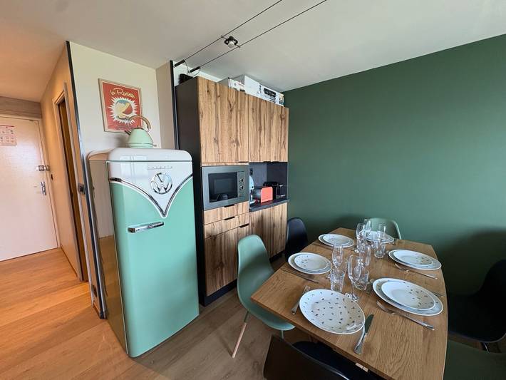 Ganze Wohnung, Flocons 48 Le Corbier – Komfortables neues Apartment direkt an der Skipiste in Le Corbier, Villarembert