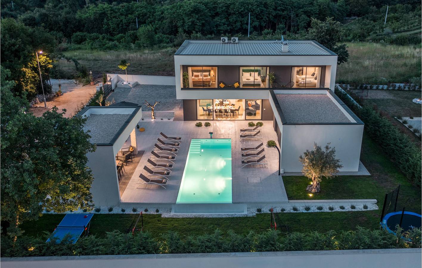 Maison de vacances pour 12 personnes avec jardin in Žminj, Istrie centrale