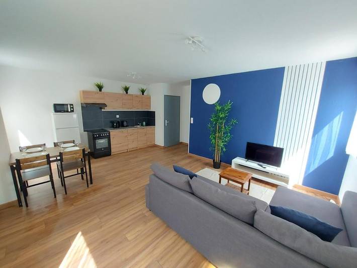 Appartement de vacances pour 4 personnes, avec terrasse
