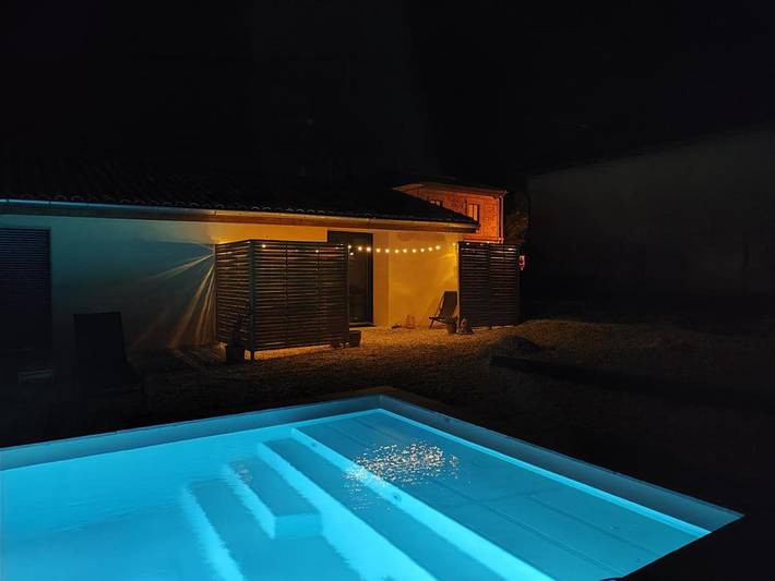 Appartement de vacances pour 2 personnes, avec Jardin et Piscine