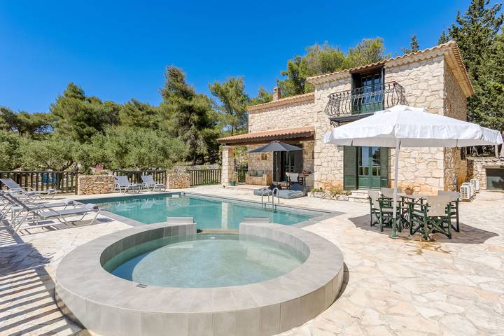 Villa für 6 Personen, mit Balkon und Terrasse auf Zakynthos