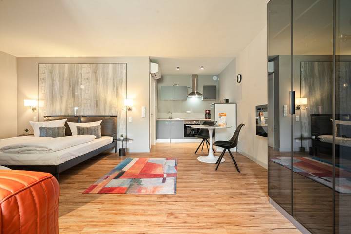 Ganze Wohnung, Barrierefreie Ferienwohnung „Schwalbenblick“ in Klink an der Müritz in Klink, Müritz