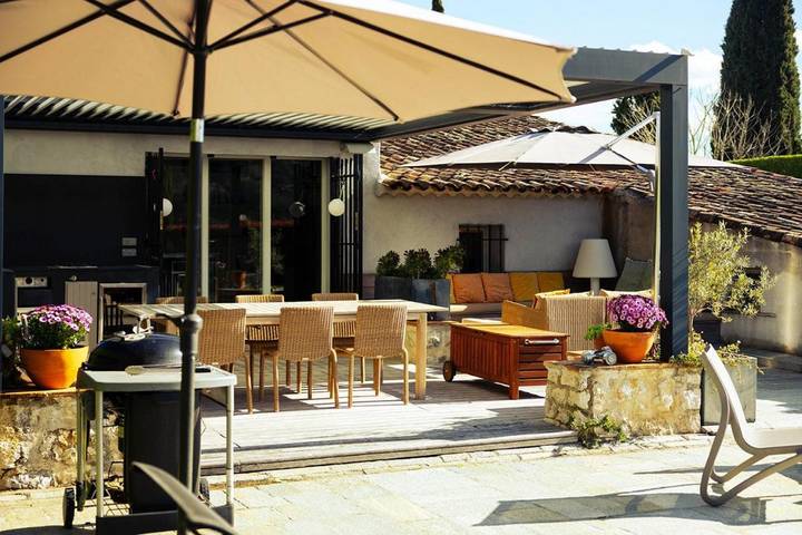 Villa pour 6 personnes, avec vue ainsi que jardin et piscine à La Colle-sur-Loup - 4