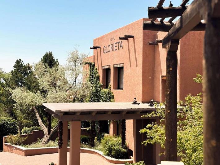 Hotel dla 2 osób, z basen i jacuzzi oraz balkon w Nowy Meksyk