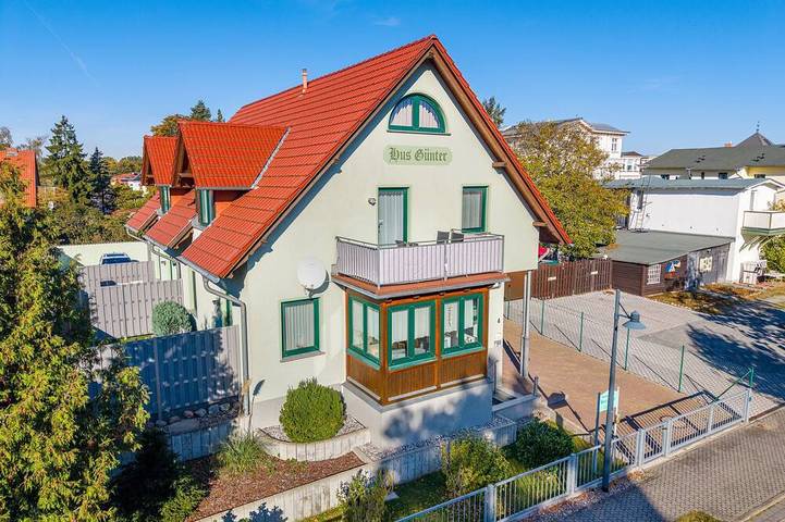 Appartement entier, Maison de vacances \"Hus Günter\" - Appartement Poseidon in Drei Kaiserbäder, Heringsdorf