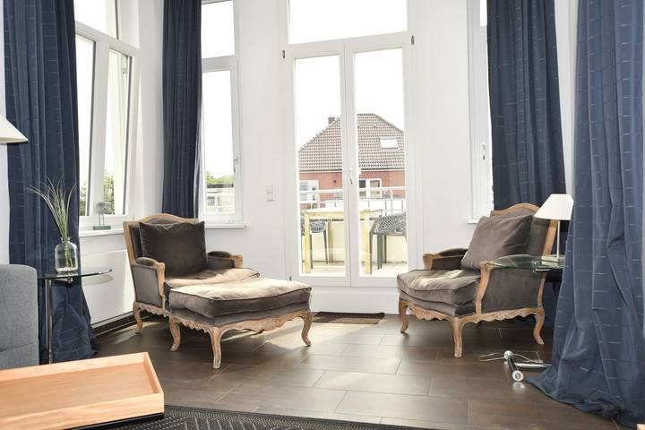 Ferienwohnung für 6 Personen, mit Balkon und Sauna