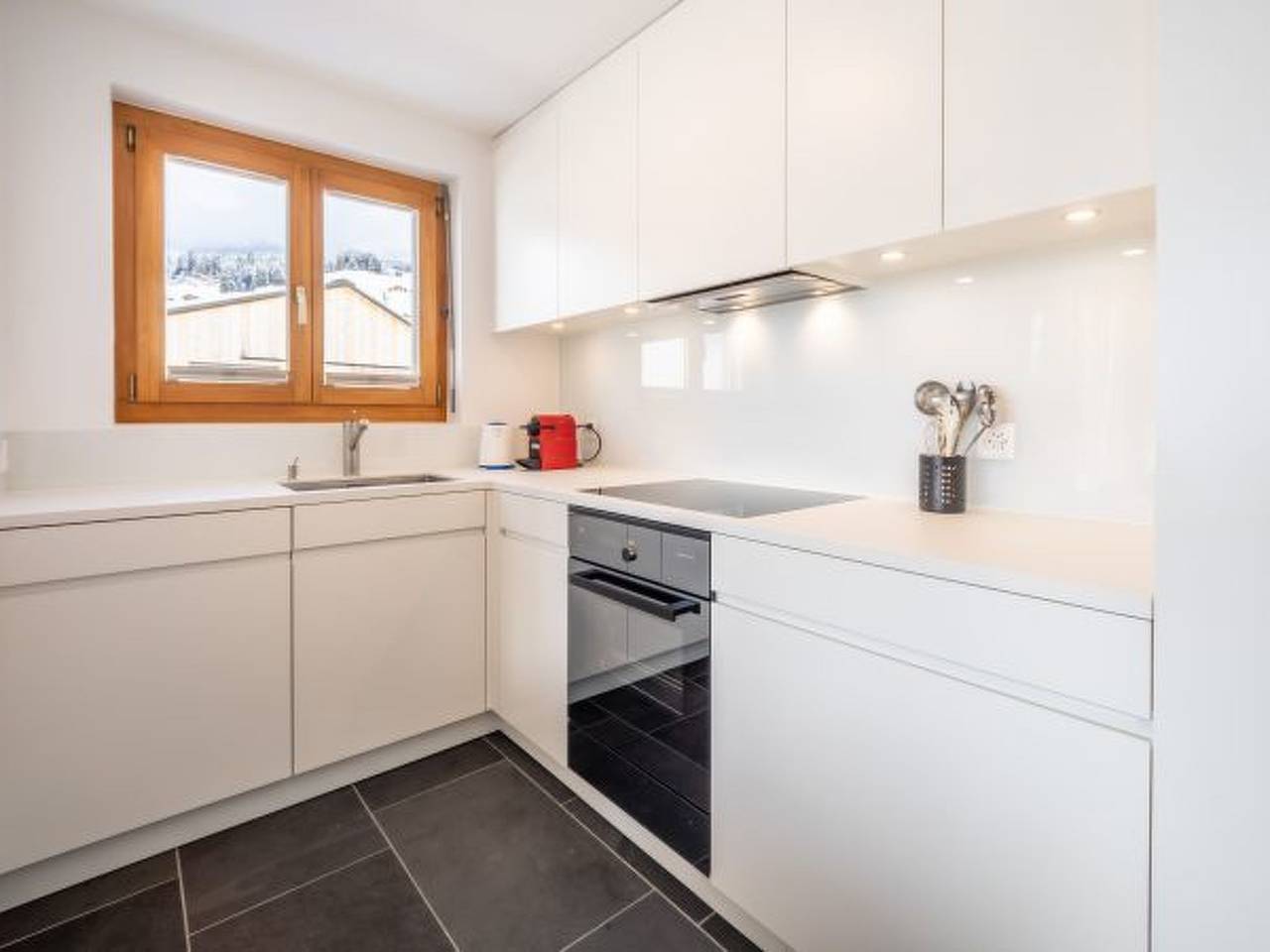 Ganze Wohnung, Ferienwohnung für 5 Personen mit Terrasse in Falera, Flims Laax Falera