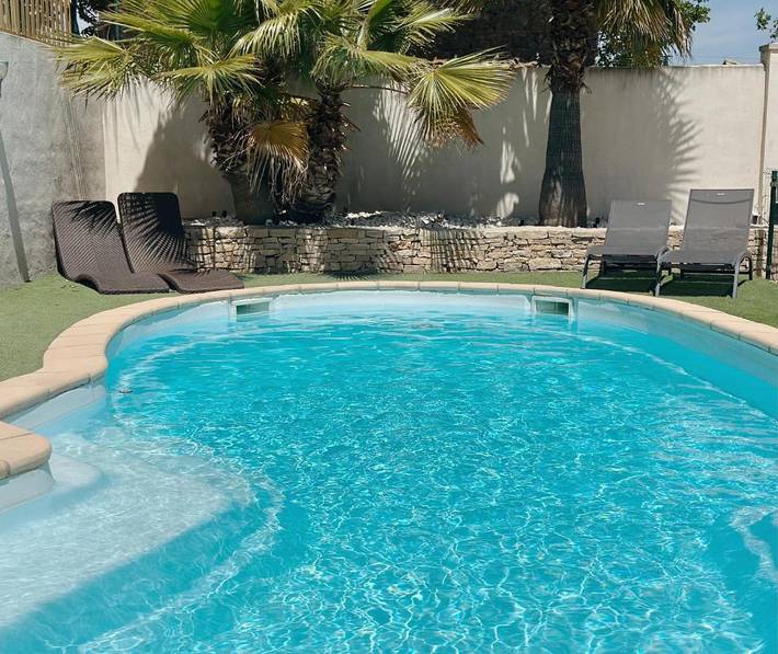 Apartamento de vacaciones para 5 personas, con jardín además de piscina y terraza, Se admiten mascotas - 1