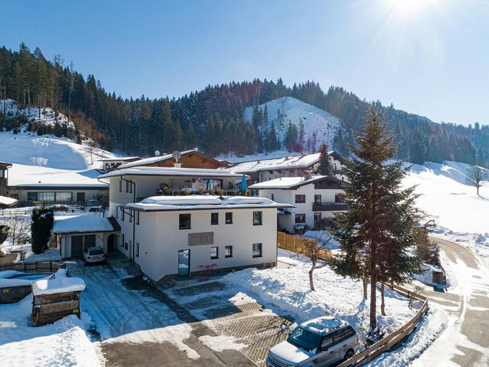 Vakantieappartement voor 4 personen, with balkon and tuin as well as sauna in Hopfgarten im Brixental