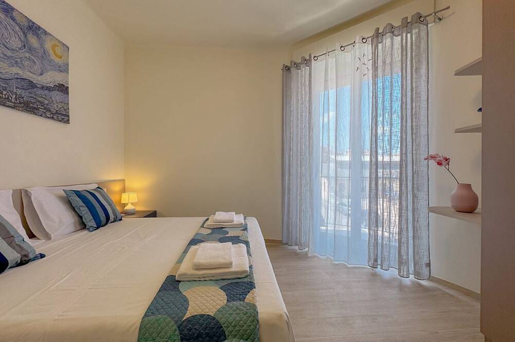 Ganze Wohnung, Family Stay with 3 rooms, kitchen and balcony in Civitanova Marche, Adriaküste Marken