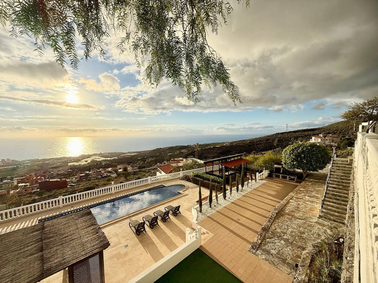 Villa "Tequila" con vistas al mar, piscina privada y Wi-Fi in Barrio Los Menores, Adeje