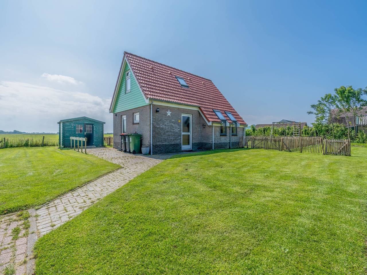 Freistehendes Ferienhaus mit ländlicher Aussicht in Eijerland, Westfriesische Inseln