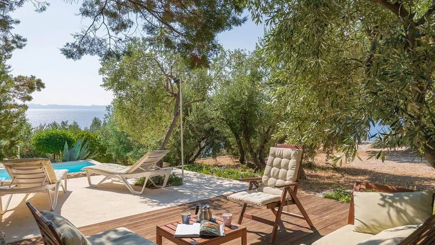 Ferienhaus für 12 Personen, mit Pool