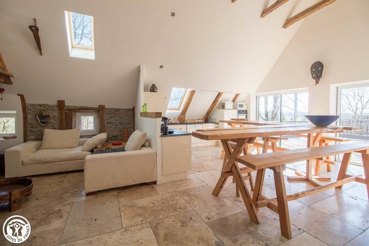 Gîte pour 9 personnes, avec sauna ainsi que jardin et terrasse à Saint-Sauves-d'Auvergne - 3