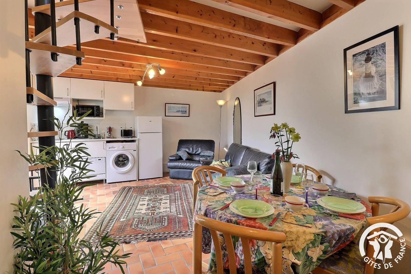 Gîte für 4 Personen mit Terrasse in Dinard, Saint-Malo und Umgebung