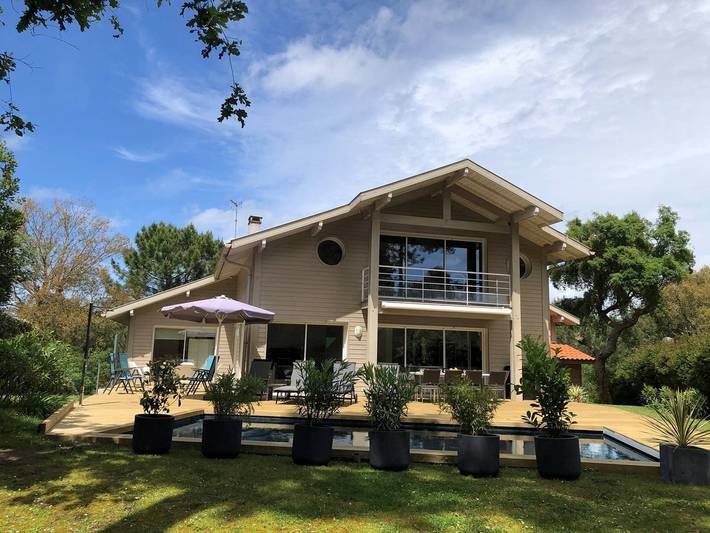 Villa pour 12 personnes, avec sauna ainsi que jardin et balcon à Seignosse - 3