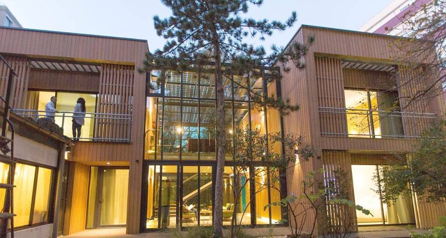 Chambre d’hôte pour 2 personnes, avec Terrasse ainsi que Jardin et Vue à Paris