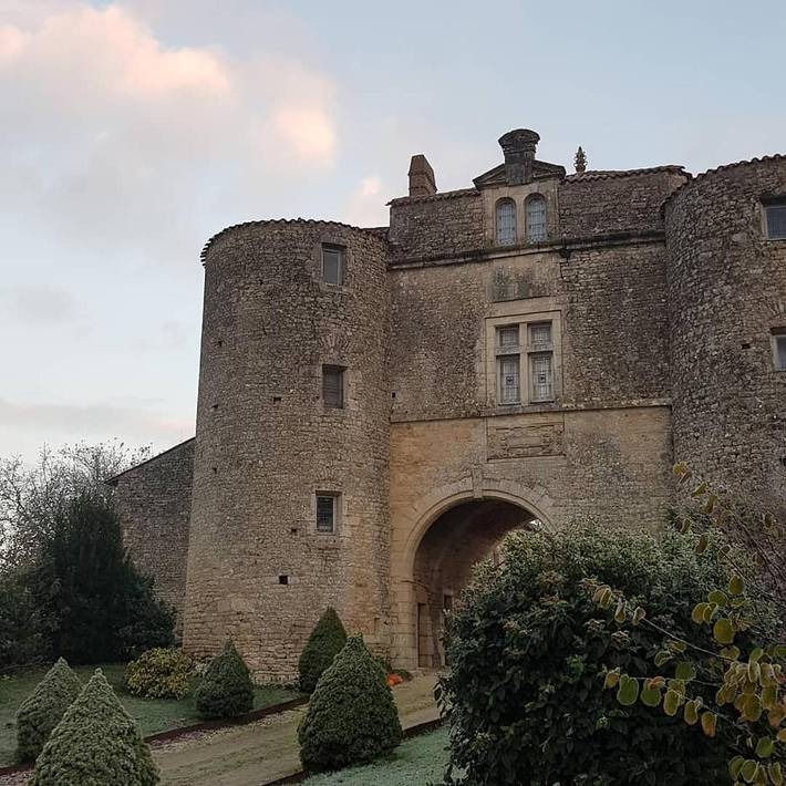 Chambre d’hôte pour 2 personnes, avec piscine ainsi que jardin et vue, animaux acceptés à Cezais
