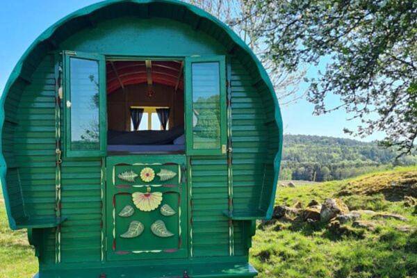 Camping für 2 Personen, mit Ausblick und Terrasse sowie Garten in Südschweden - 3