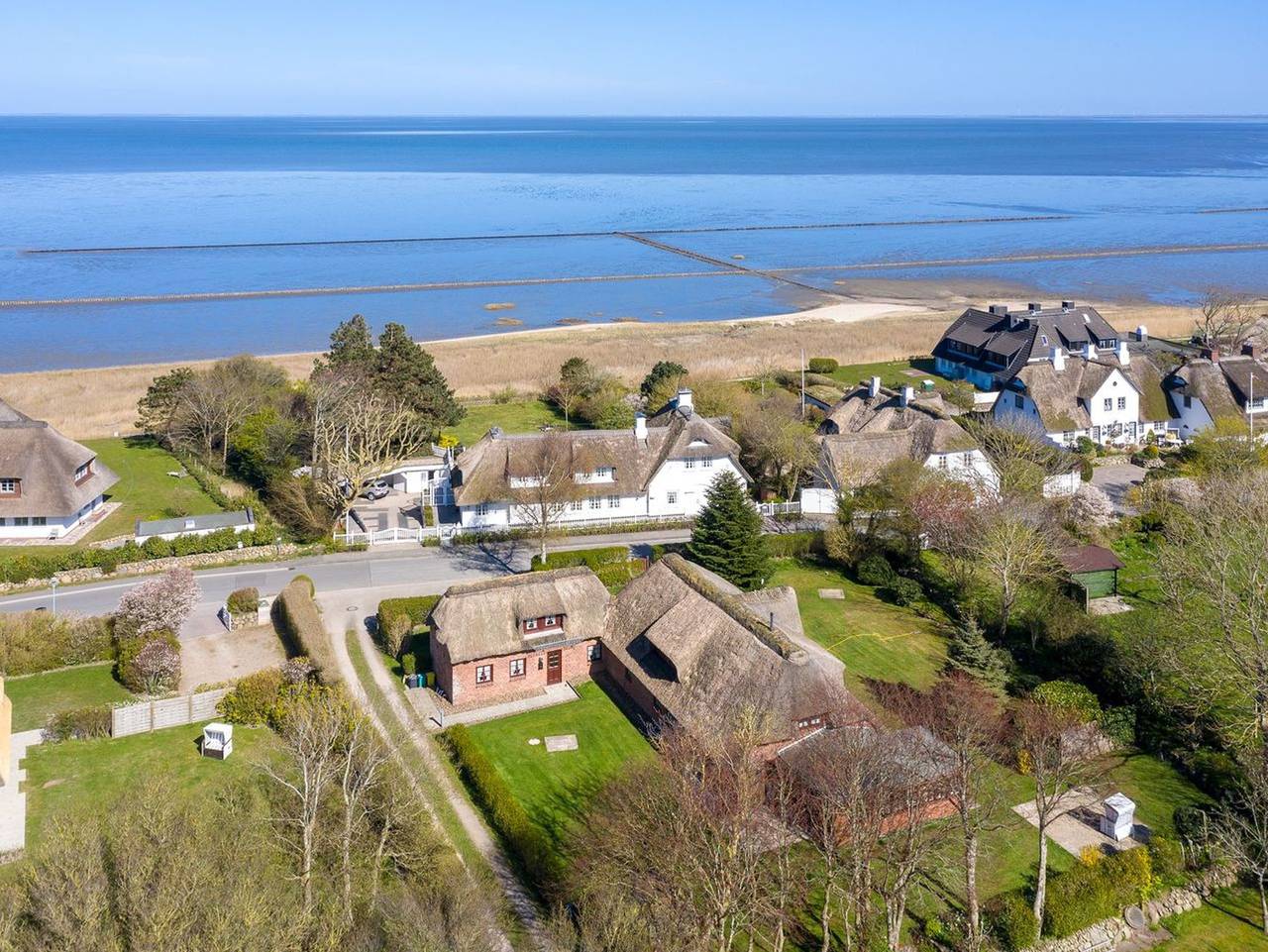 Huldas Hüs - Huldas Hüs - südöstliche Haushälfte eines historischen Friesenhauses in Keitum, Sylt (Gemeinde)