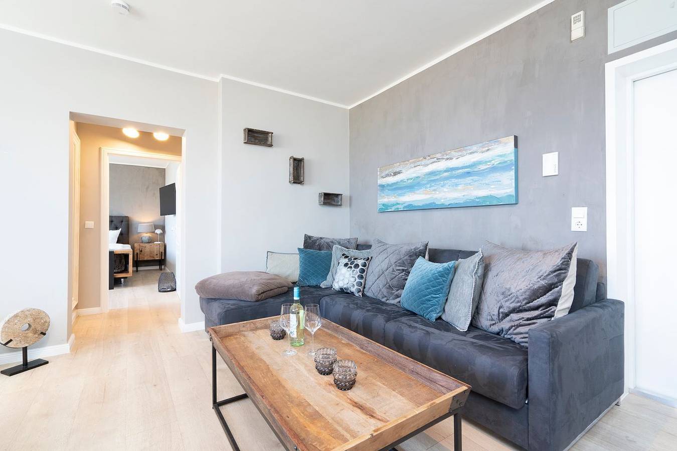 Ganze Wohnung, "Entspannen und Erholen: Ferienwohnung Puro Suite direkt am Strand!" in Scharbeutz, Ostholstein