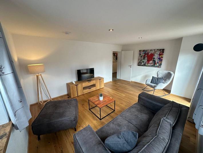 Ferienwohnung für 3 Personen, mit Terrasse und Garten sowie Ausblick, mit Haustier in Oberstdorf - 4