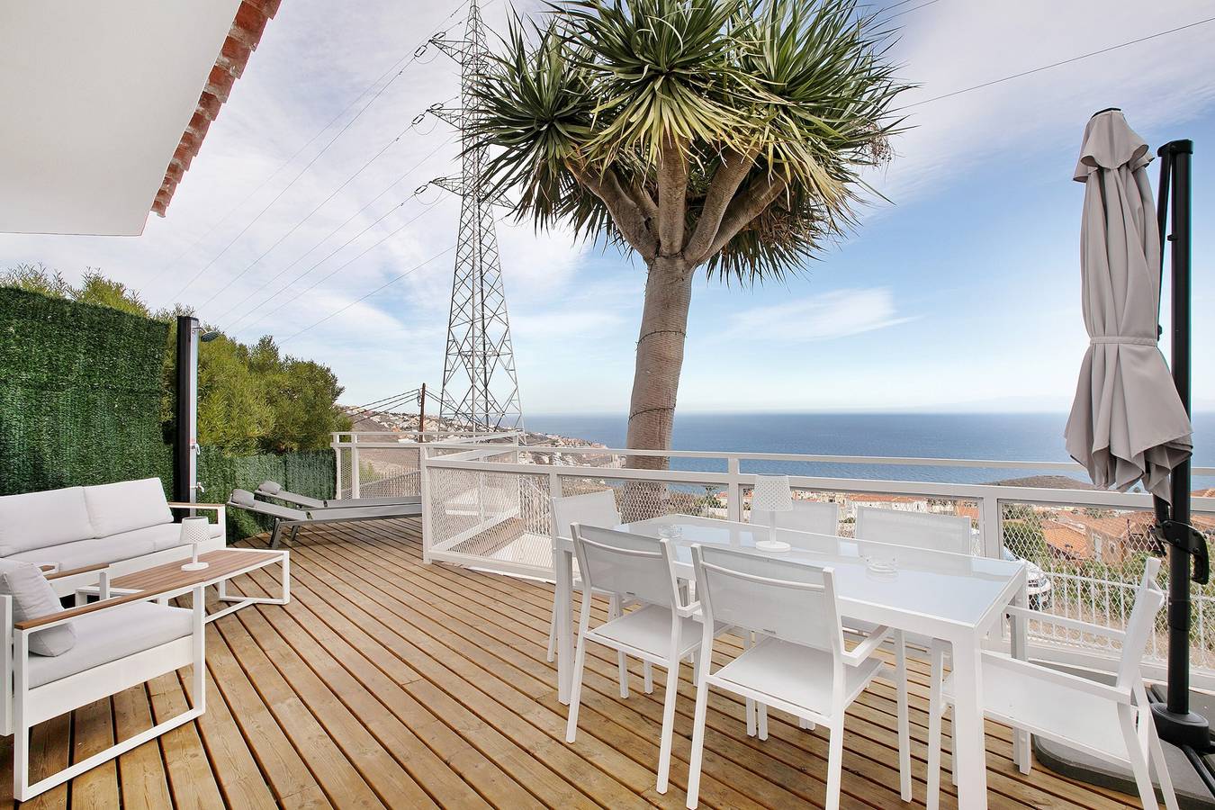 Casa de vacaciones "El Chiringuito" con vistas al mar, balcón y Wi-Fi in Candelaria, Tenerife Sur