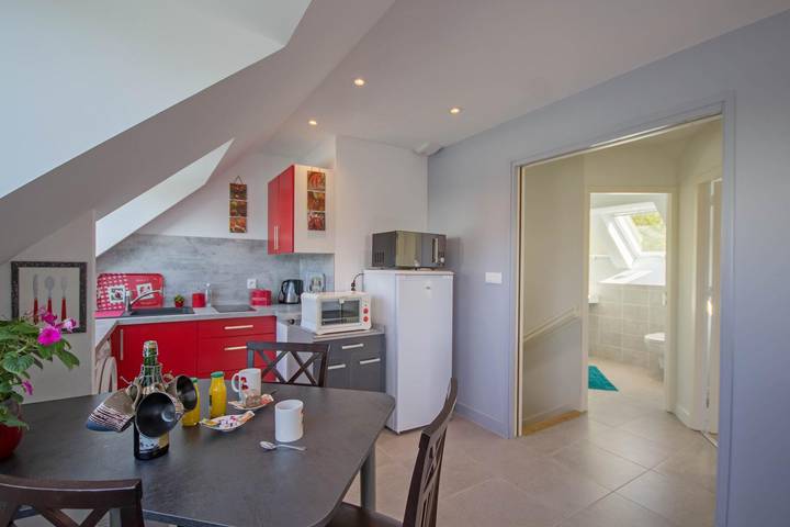 Gîte pour 2 personnes, avec Terrasse et Jardin à Belz - 4