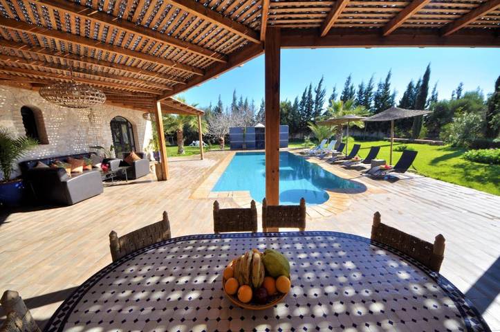 Location de vacances pour 8 personnes, avec piscine et jardin ainsi que sauna et vue dans Sidi Kaouki - 4