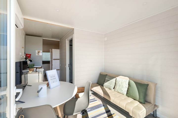 Apartamento vacacional entero, Tiny House con Piscina Compartida, Wi-Fi y Aire Acondicionado in Halbinsel von Setúbal