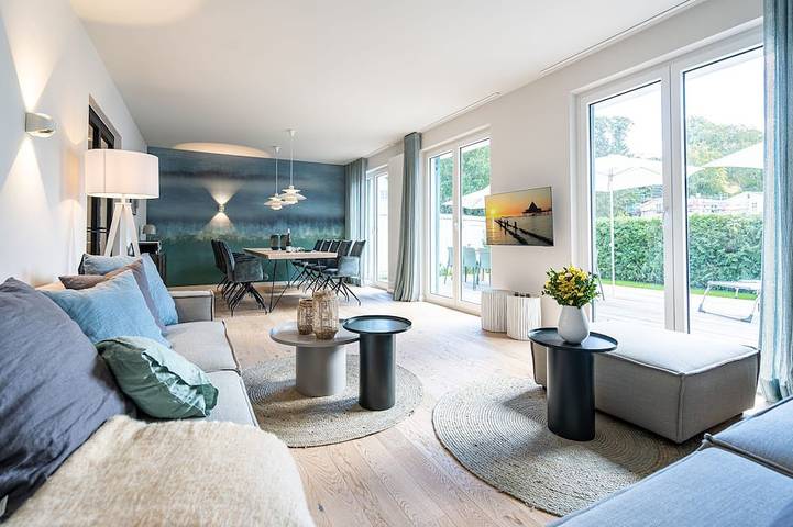 Ferienhaus für 10 Personen, mit Garten und Sauna sowie Whirlpool und Terrasse