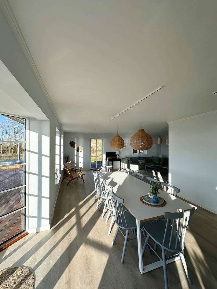 Vakantiehuis voor 8 personen, met terras in Lolland