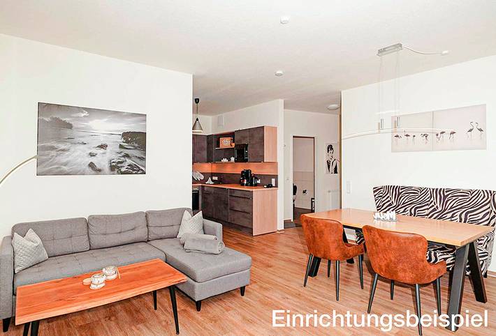 Ferienwohnung für 4 Personen, mit Sauna und Balkon sowie Balkon/Terrasse, mit Haustier in Olpenitz - 3